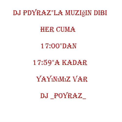 dj poyraz'la müziğin dibi